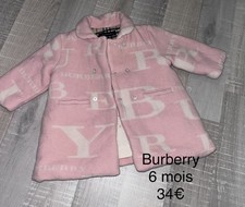 Burberry mois fille d'occasion Burberry mois fille d'occasion  Baziège