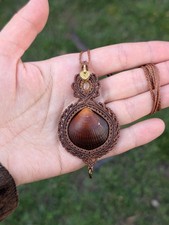 Makramee kette muschel gebraucht kaufen  Kerpen