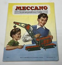 Catalogue dépliant meccano d'occasion  Loches