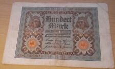 Germany 100 reichsmark for sale  GLASGOW