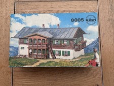KIBRI ALEMANIA-HO 8005 - MODELO FERROCARRIL DIORAMA PAISAJE-ALPINE LODGE-EN CAJA  segunda mano  Embacar hacia Mexico