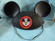 Chapéu Orelhas de Mickey Mouse Preto Adulto Tamanho Único Parques Disneylândia  comprar usado  Enviando para Brazil