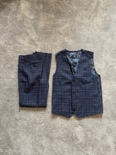 Next navy checkered for sale  SEAHAM