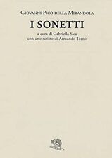 Sonetti giovanni pico usato  Cambiago
