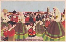 Nuoro costumi sardi usato  Roma