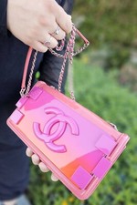Bolsa Chanel Lego menino tijolo rosa quente patente tijolo ombre patente aba comprar usado  Enviando para Brazil