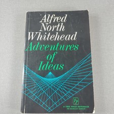 Adventures of Ideas By Alfred North Whitehead 1967 Vintage Trade Paperback Book , usado comprar usado  Enviando para Brazil