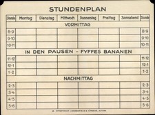 Stundenplan reklame fyffes gebraucht kaufen  Berlin