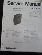 Original Service Manual Panasonic Radio Cassette RQ-V162 comprar usado  Enviando para Brazil