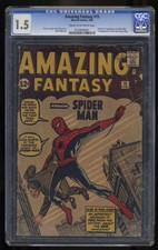 Amazing fantasy cgc for sale  Montgomery