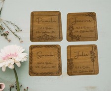 Personalised wedding coaster for sale  BARNSLEY