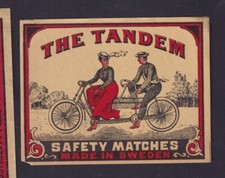Antique match package d'occasion  Expédié en Belgium