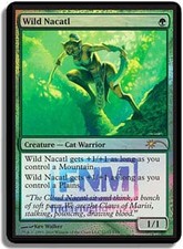 Wild Nacatl (FNM) FOIL Promo FORTEMENTE PLD Criatura Especial CARTÃO MÁGICO ABUGames comprar usado  Enviando para Brazil