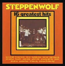 Steppenwolf - CD - 16 greatest hits (16 tracks, 1973/85, US) comprar usado  Enviando para Brazil