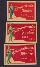 Old match tag d'occasion  Expédié en Belgium