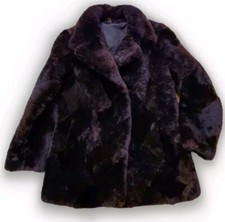 Lammfell jacke dunkelbraun gebraucht kaufen  München
