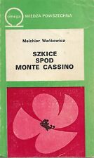 Melchior Wańkowicz SZKICE SPOD MONTE CASSINO, używany na sprzedaż  PL