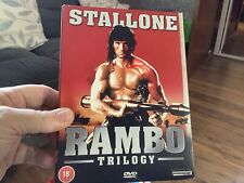 Rambo trilogy for sale  COLWYN BAY