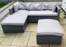 Rattan garden corner for sale  EDGWARE
