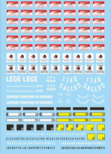 Decals décalcomanie pompier d'occasion  Lillers