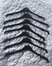 Black plastic hangers for sale Black plastic hangers for sale  CARDIFF