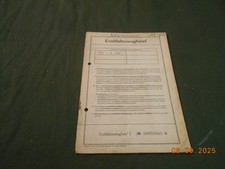 Kfz brief pappe gebraucht kaufen  Friedrichsthal