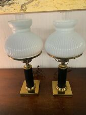 Pair opaline lamp d'occasion  Expédié en Belgium
