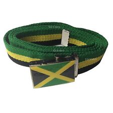 Fivela de cinto bandeira Jamaica Cavas Rasta Rastafari Kingston Usain Marley Irie 48" comprar usado  Enviando para Brazil