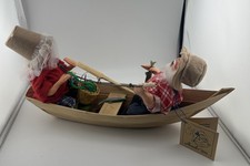 Annalee 1992 Pescador Homem e Mulher no Barco 10" Bonecas Série Papai Noel Peixe RARO comprar usado  Enviando para Brazil