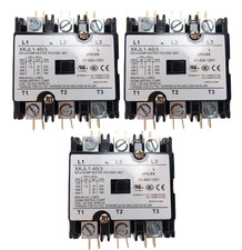 Três contatores de finalidade condensador FLA 40Amp bobina VAC A/C - XKJL1-40/3 comprar usado  Enviando para Brazil