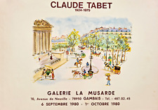 Claude tabet galerie d'occasion  Vanves