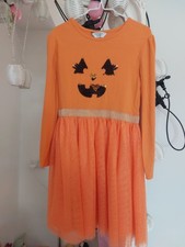 Girls halloween pumpkin for sale  PETERLEE