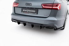 Tylny dyfuzor do Audi S6 / A6 S-Line / A6 / Sedan / Avant C7 Facelift z homologacją na sprzedaż  Wysyłka do Poland