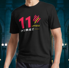 NOVO! Camiseta manga longa logotipo Sergio Perez engraçada tamanho P a 5XL comprar usado  Enviando para Brazil