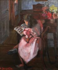 Framed painting portrait d'occasion  Expédié en Belgium
