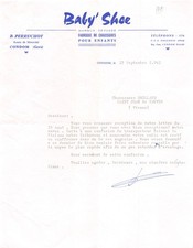 1962 baby shoe d'occasion  Expédié en Belgium