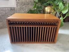 Meio Século Moderno Vintage Kalmar Designs Madeira Teca 20 CD Rack de Armazenamento MCM comprar usado Meio Século Moderno Vintage Kalmar Designs Madeira Teca 20 CD Rack de Armazenamento MCM comprar usado  Enviando para Brazil