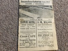 Doncaster rovers rochdale for sale  YORK