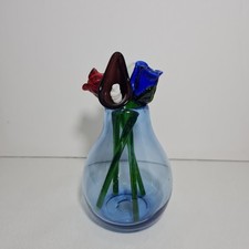 Vaso fiori vetro usato  Firenze