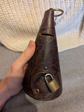 Antique leather conical for sale  NEWARK