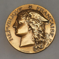 Medaille bronze ministere d'occasion  Aire-sur-la-Lys