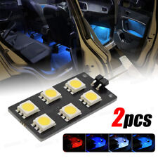 2x Lámpara LED de atmósfera interior de automóvil Asientos de pozo para pies Luz interior 12V segunda mano  Embacar hacia Mexico