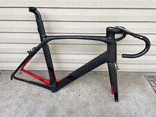 Usado, Conjunto de quadro de freio TREK MADONE 9.0 aro de carbono com freios e guidão. Tamanho 60cm. comprar usado  Enviando para Brazil