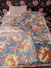 Vintage superman bedding for sale  KETTERING