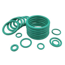 Vedações de anel O de borracha flúor seção transversal 5mm FKM 5mm - 455mm identificação verde métrica comprar usado  Enviando para Brazil
