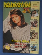 KIRSTIE ALLEY mag.COVER 1999 Poland PANORAMA TELEWIZYJNA Luciano Pavarotti na sprzedaż  PL