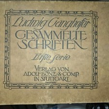 Ludwig ganghofer gesammelte gebraucht kaufen  Garching b.München