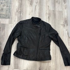 Theory black leather for sale  Hooksett