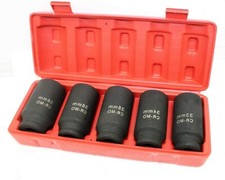 Usado, Conjunto de soquete porca de eixo de impacto Cal Hawk Tools BSSAN5P 5 peças 1/2" comprar usado  Enviando para Brazil