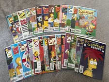 Simpsons comics bundle for sale  TEWKESBURY
